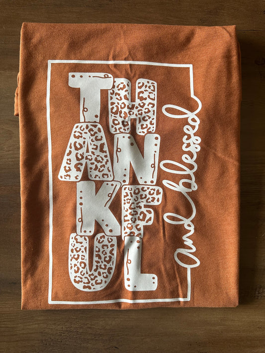 Thankful and Blessed T-Shirt