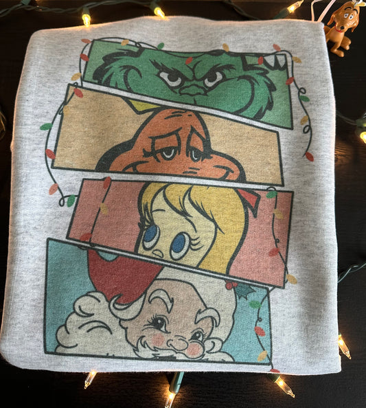 Christmas Characters Crewneck