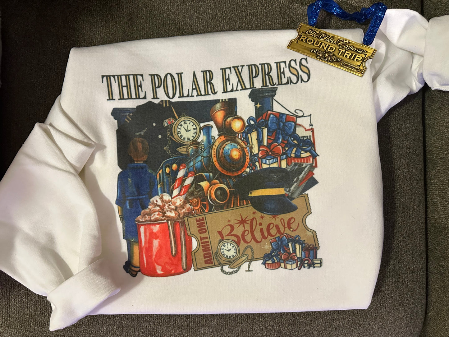 Christmas Train Crewneck