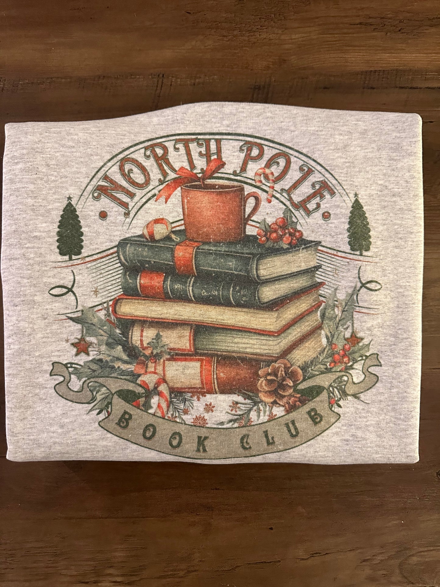 North Pole Book Club Crewneck